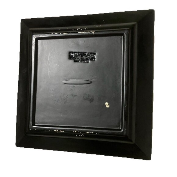 Cheri Bloom Floral Art 10 Inch Square Heavy Decorative Trinket Dish, Plate - Picture 14 of 16